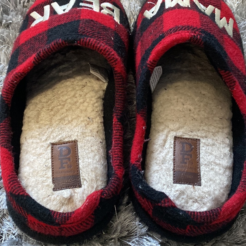 MAMA BEAR House Slippers EUC - Worn once & Washed! - Picture 3 of 8